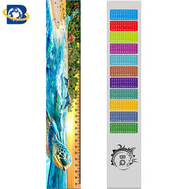 Straight 3D Lenticular Ruler For Promotional Gift Stationery Custom Shape